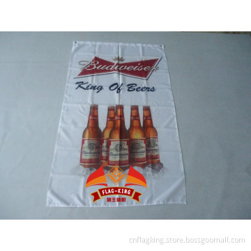 Budweiser king of beers Flag 3x5 FT 150X90CM Budweiser banner 100D Polyester